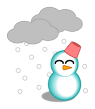 Snowman Sticker sticker #1032961