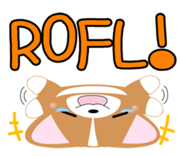 INARIKEN -corgi-Text Slang ver. sticker #1033345