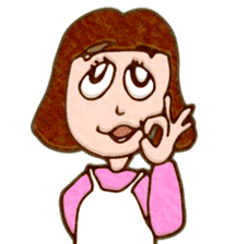 Mini Fluffy Mama sticker #1033562