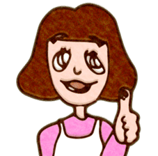 Mini Fluffy Mama sticker #1033564