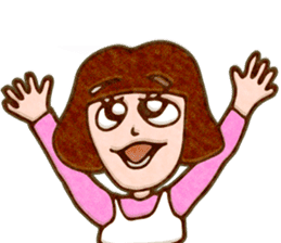 Mini Fluffy Mama sticker #1033565