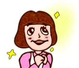 Mini Fluffy Mama sticker #1033566