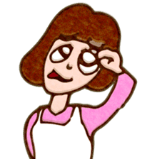 Mini Fluffy Mama sticker #1033568