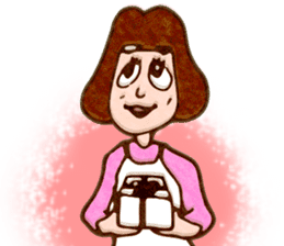 Mini Fluffy Mama sticker #1033571