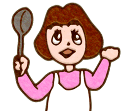 Mini Fluffy Mama sticker #1033576