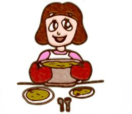 Mini Fluffy Mama sticker #1033577