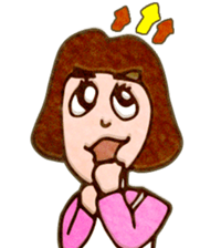 Mini Fluffy Mama sticker #1033578