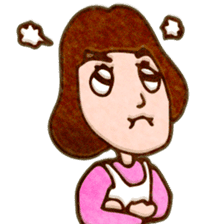 Mini Fluffy Mama sticker #1033582