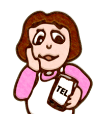 Mini Fluffy Mama sticker #1033583