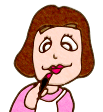 Mini Fluffy Mama sticker #1033585