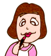 Mini Fluffy Mama sticker #1033585