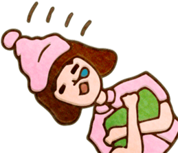 Mini Fluffy Mama sticker #1033589