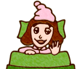 Mini Fluffy Mama sticker #1033590