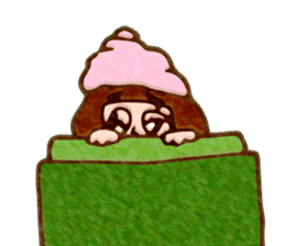 Mini Fluffy Mama sticker #1033591