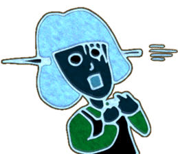 Mini Fluffy Mama sticker #1033595