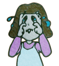 Mini Fluffy Mama sticker #1033597