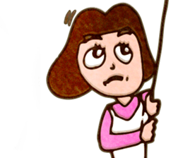 Mini Fluffy Mama sticker #1033599