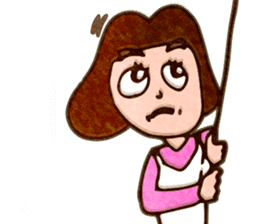 Mini Fluffy Mama sticker #1033599