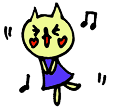 pyonko and nyonko sticker #1033704