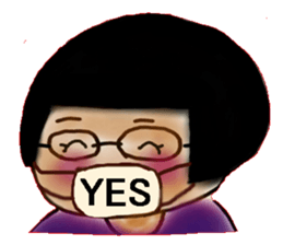 Mis.bobbed hair(Okaxtupachan) sticker #1034171