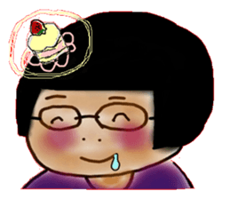 Mis.bobbed hair(Okaxtupachan) sticker #1034186