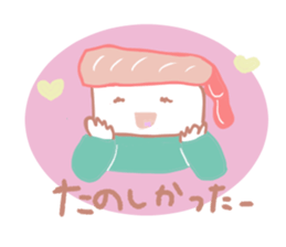 I love sushi  in case of CRABGIRL sticker #1034452