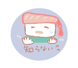 I love sushi  in case of CRABGIRL sticker #1034473