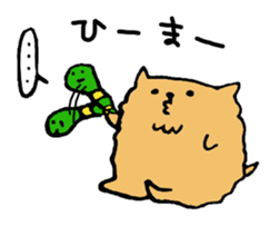 maron&snake toy sticker #1034492