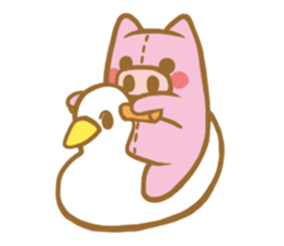 Kumayan and Booyan sticker #1034539