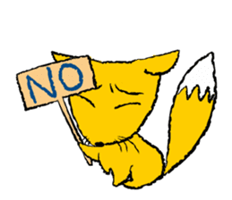 Fox girl & Raccoon dog girl sticker #1034765