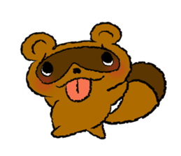 Fox girl & Raccoon dog girl sticker #1034773