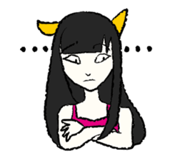 Fox girl & Raccoon dog girl sticker #1034794