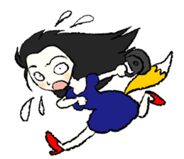 Fox girl & Raccoon dog girl sticker #1034796