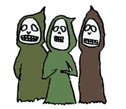 FUNKY SKULL sticker #1035281