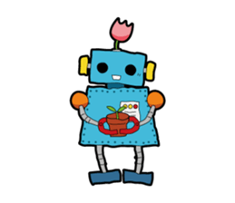 SOFTY ROBOT sticker #1035362