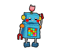 SOFTY ROBOT sticker #1035371