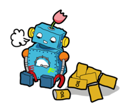 SOFTY ROBOT sticker #1035384