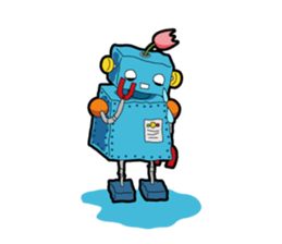 SOFTY ROBOT sticker #1035387