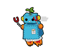 SOFTY ROBOT sticker #1035389