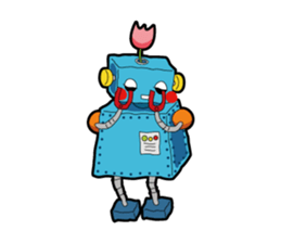 SOFTY ROBOT sticker #1035390