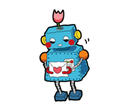 SOFTY ROBOT sticker #1035391