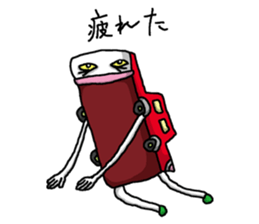 Red Car sticker #1035787