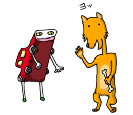 Red Car sticker #1035793