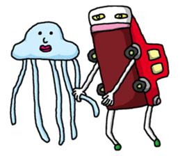 Red Car sticker #1035794