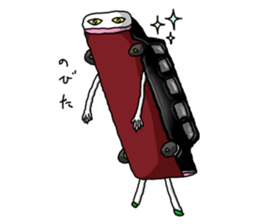 Red Car sticker #1035799