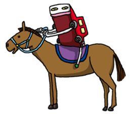 Red Car sticker #1035801