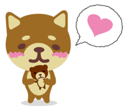 Lovely Shiba Inu sticker #1035963