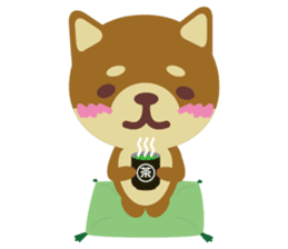 Lovely Shiba Inu sticker #1035964