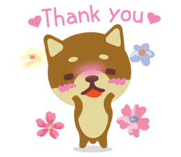 Lovely Shiba Inu sticker #1035966