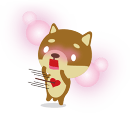 Lovely Shiba Inu sticker #1035967